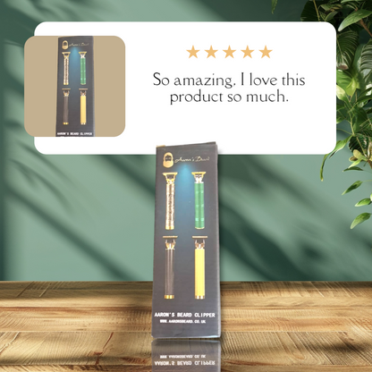 Aarons Beard Trimmer | Green